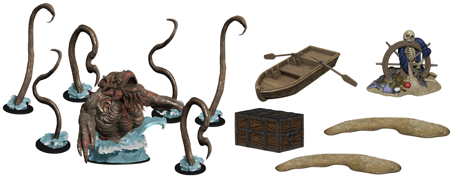D&D Icons of the Realms Miniatures Case Incentive Monster Menagerie 3-1