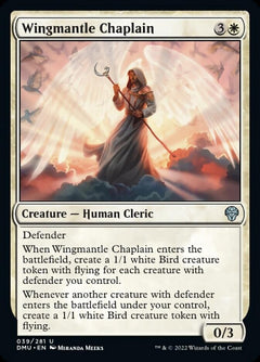 Wingmantle Chaplain [Dominaria United]-1