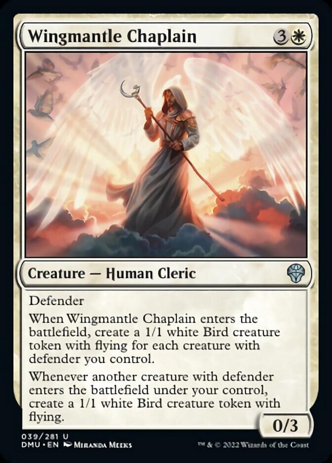Wingmantle Chaplain [Dominaria United]-1