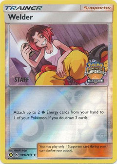 Welder (189a/214) (Regional Championship Promo Staff) [Sun & Moon: Unbroken Bonds]-1