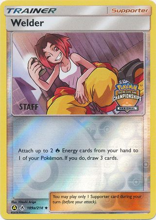 Welder (189a/214) (Regional Championship Promo Staff) [Sun & Moon: Unbroken Bonds]-1