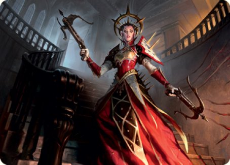 Bloodthirsty Adversary Art Card [Innistrad: Midnight Hunt Art Series]-1