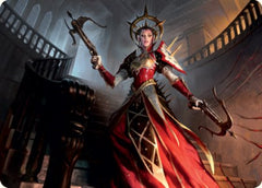 Bloodthirsty Adversary Art Card [Innistrad: Midnight Hunt Art Series]-1