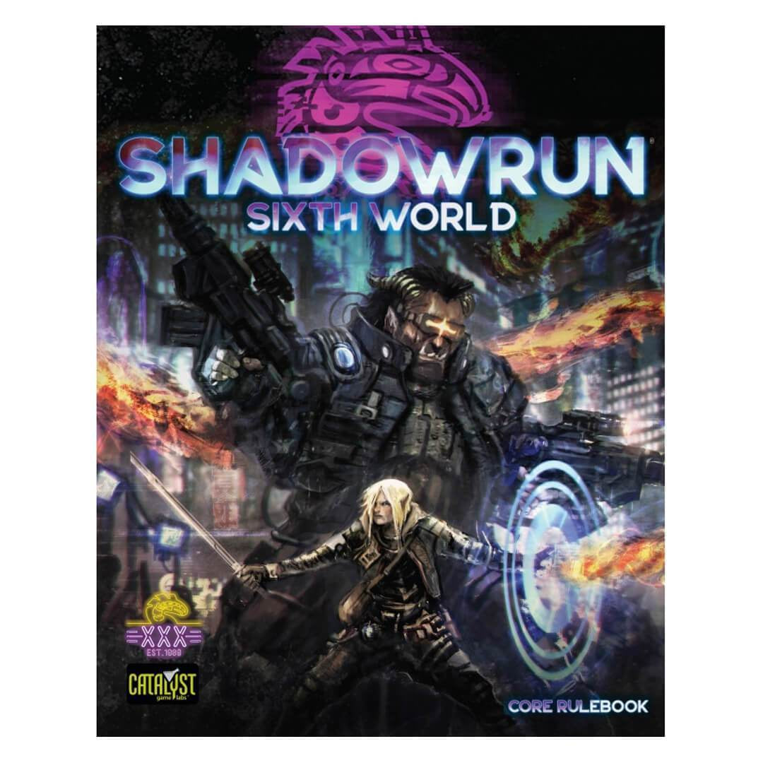 Shadowrun Sixth Edition Hardcover Core Rulebook