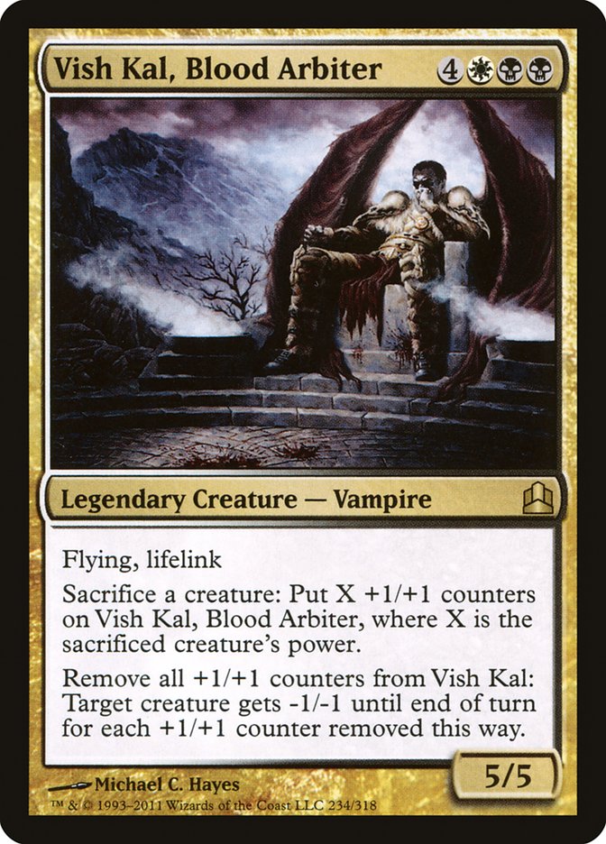 Vish Kal, Blood Arbiter [Commander 2011]-1