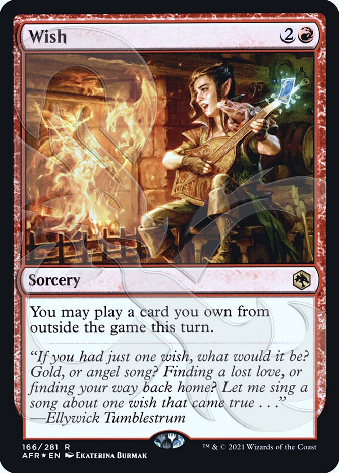 Wish (Ampersand Promo) [Dungeons & Dragons: Adventures in the Forgotten Realms Promos]-1