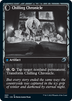 Mysterious Tome // Chilling Chronicle [Innistrad: Double Feature]-2