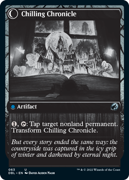 Mysterious Tome // Chilling Chronicle [Innistrad: Double Feature]-2