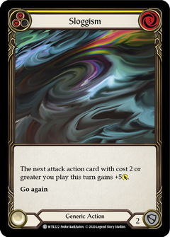 Sloggism (Yellow) [U-WTR222] (Welcome to Rathe Unlimited)  Unlimited Rainbow Foil-1