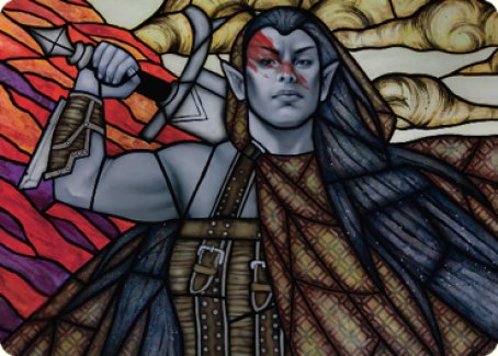 Radha, Coalition Warlord Art Card [Dominaria United Art Series]-1