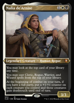Nalia de'Arnise (Display Commander) (Foil Etched) [Commander Legends: Battle for Baldur's Gate]-1