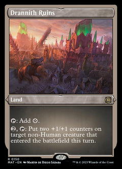Drannith Ruins (Foil Etched) [March of the Machine: The Aftermath]-1
