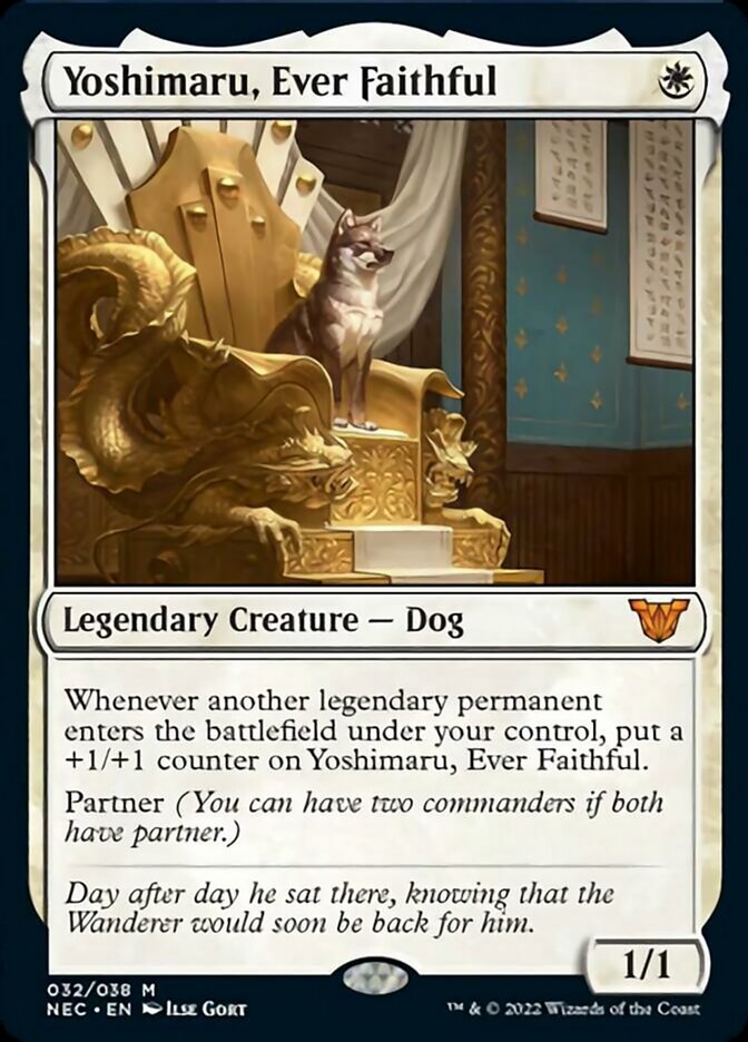 Yoshimaru, Ever Faithful [Kamigawa: Neon Dynasty Commander]-1