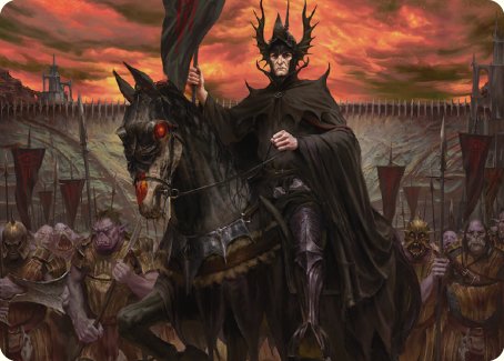 The Mouth of Sauron Art Card [The Lord of the Rings: Tales of Middle-earth Art Series]-1