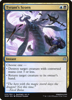Tyrant's Scorn [War of the Spark]-1