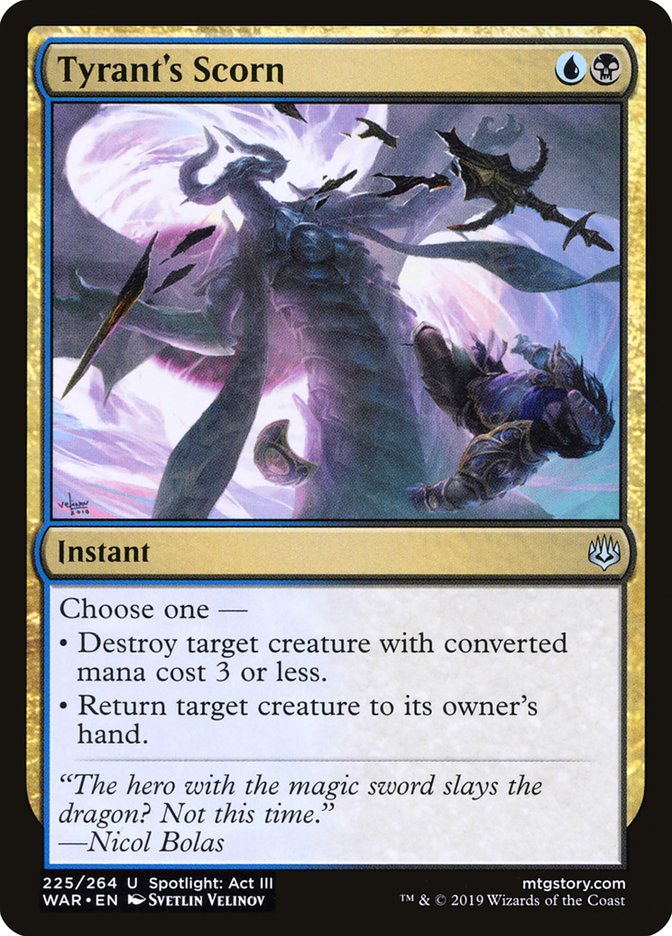 Tyrant's Scorn [War of the Spark]-1