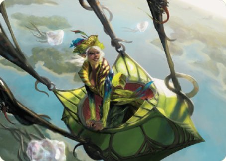 Nael, Avizoa Aeronaut Art Card [Dominaria United Art Series]-1