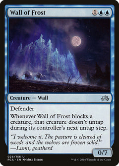 Wall of Frost [Planechase Anthology]-1