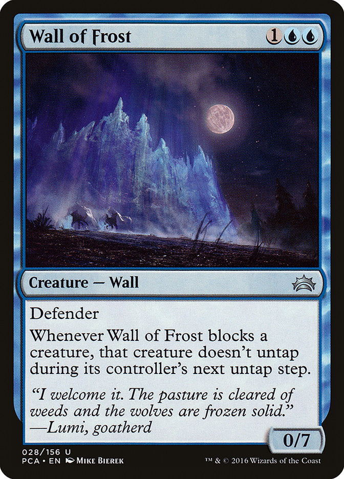 Wall of Frost [Planechase Anthology]-1