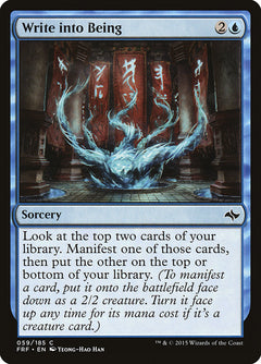 Write into Being [Fate Reforged]-1