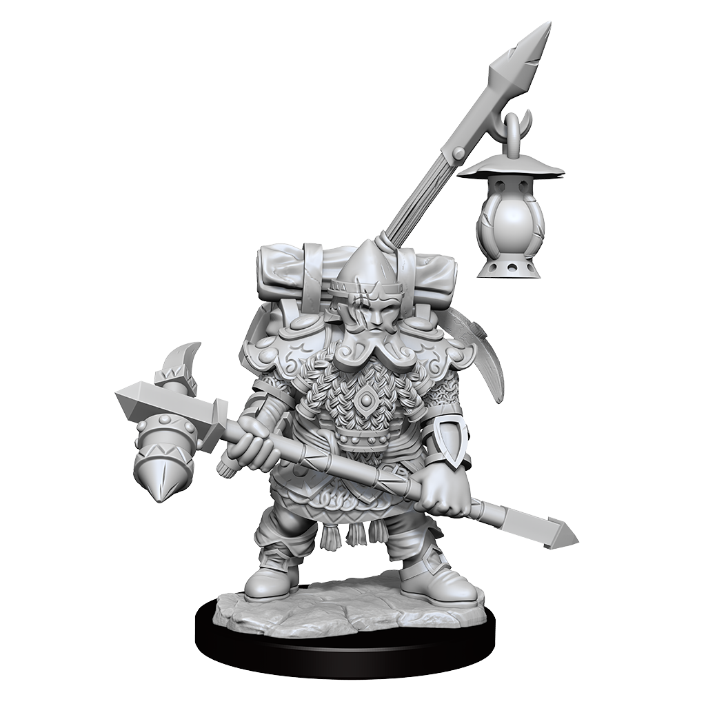 D&D Frameworks Dwarf Fighter Male-1