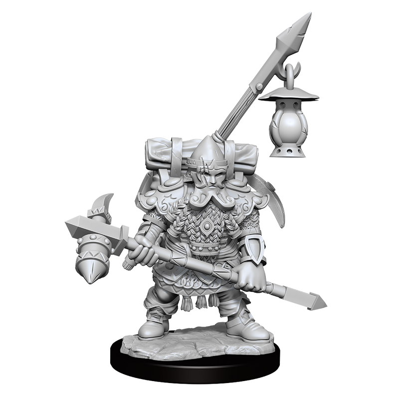 D&D Frameworks Dwarf Fighter Male-1