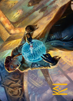 Writ of Return Art Card (Gold-Stamped Signature) [Streets of New Capenna Art Series]-1