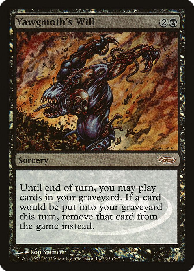 Yawgmoth's Will [Judge Gift Cards 2007]-1