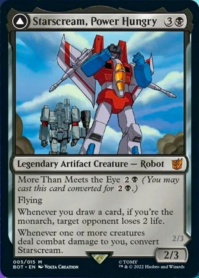 Starscream, Power Hungry // Starscream, Seeker Leader [Transformers]-1