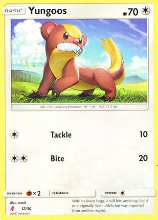 Yungoos (12/30) [Sun & Moon: Trainer Kit - Lycanroc]-1