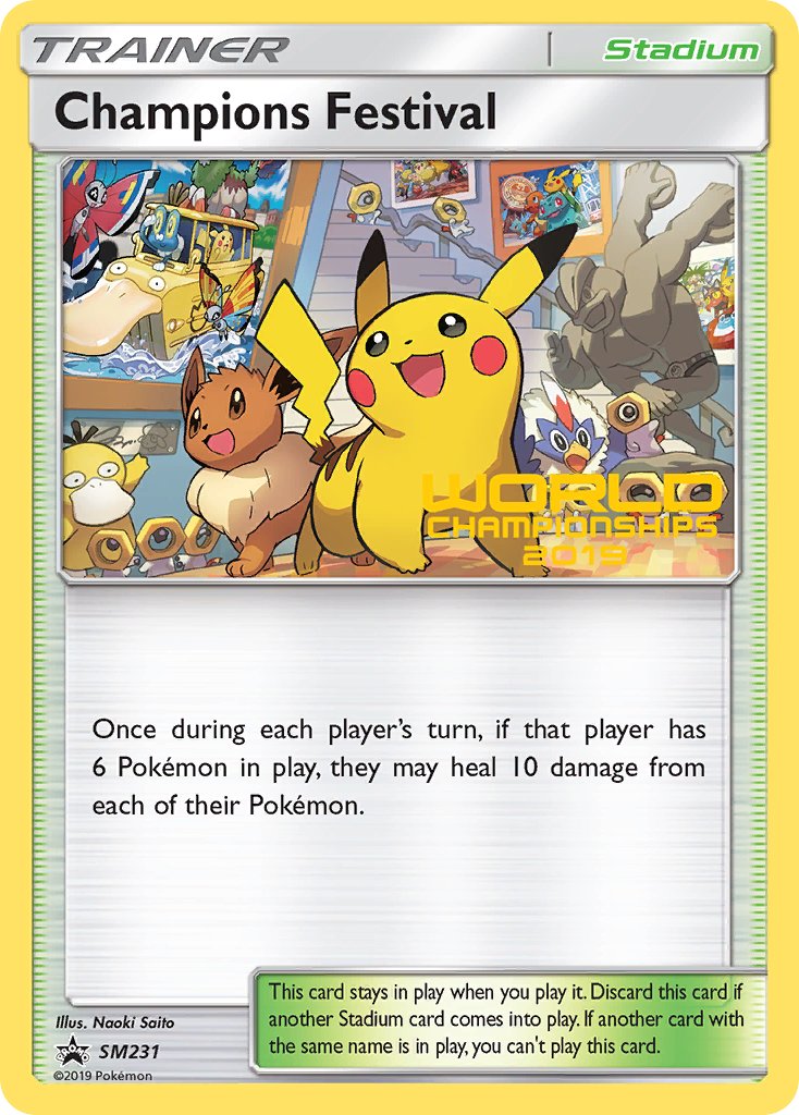 Champions Festival (SM231) (Finalist 2019) [Sun & Moon: Black Star Promos]-1