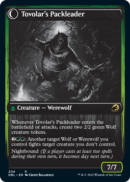 Tovolar's Huntmaster // Tovolar's Packleader [Innistrad: Double Feature]-2