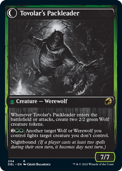 Tovolar's Huntmaster // Tovolar's Packleader [Innistrad: Double Feature]-2