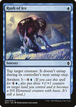 Rush of Ice [Battle for Zendikar]-1