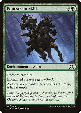 Equestrian Skill [Shadows over Innistrad]-1