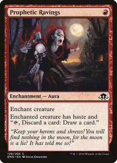 Prophetic Ravings [Eldritch Moon]-1