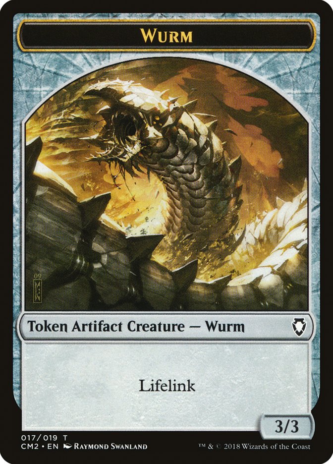 Wurm Token (017/019) [Commander Anthology Volume II Tokens]-1
