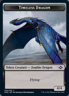 Timeless Dragon Token [Modern Horizons 2 Tokens]-1
