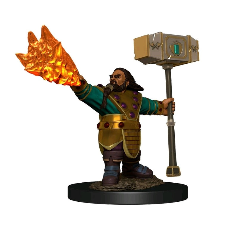 D&D Premium Painted Figures Dwarf Cleric Male-1