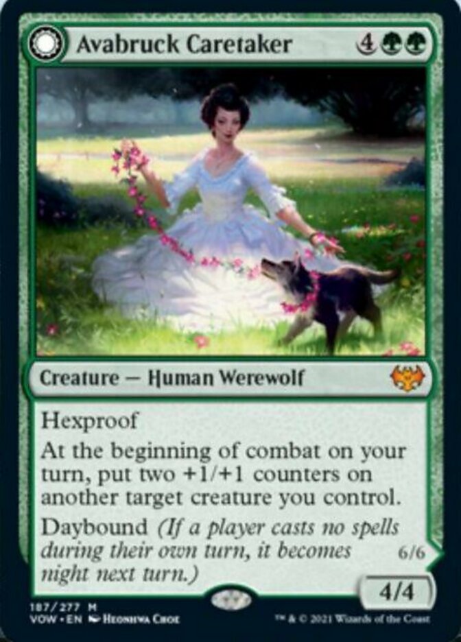 Avabruck Caretaker // Hollowhenge Huntmaster [Innistrad: Crimson Vow]-1