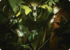 Meeting of the Five Art Card [Streets of New Capenna Art Series]-1