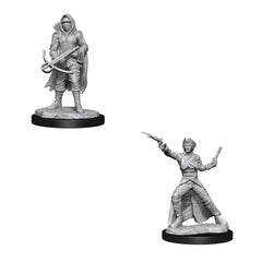 WizKids Deep Cuts Unpainted Miniatures Bounty Hunter & Outlaw-1