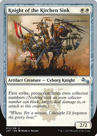 Knight of the Kitchen Sink (B) [Unstable]-1