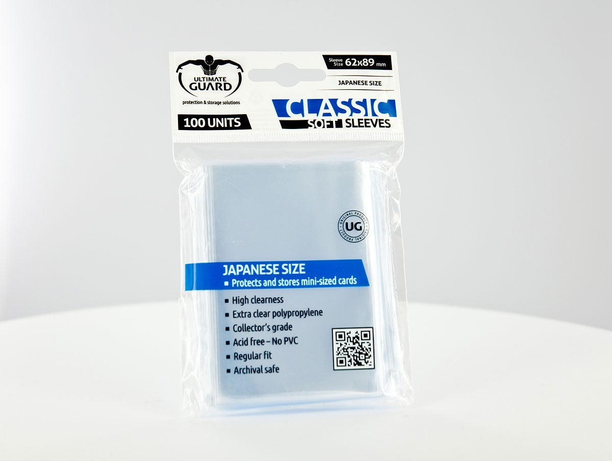 Ultimate Guard Precise-Fit Sleeves Japanese Size Transparent (100)-1