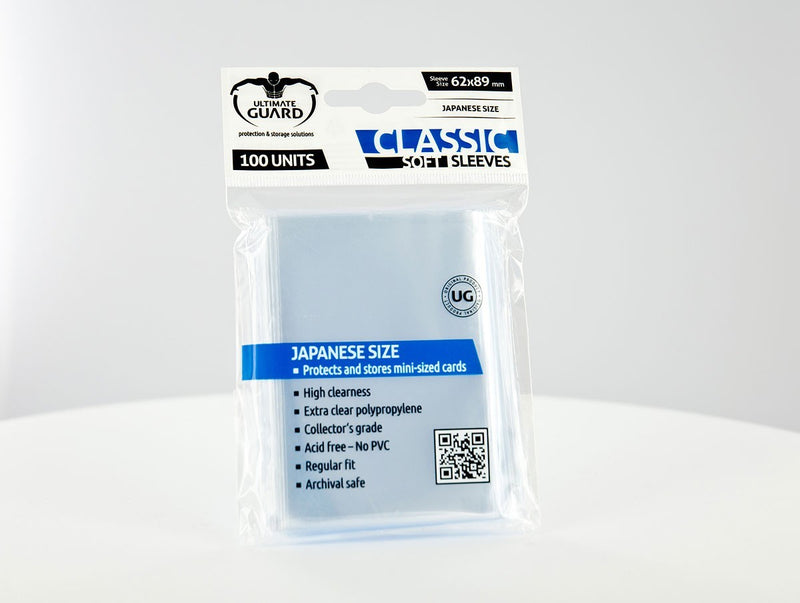 Ultimate Guard Precise-Fit Sleeves Japanese Size Transparent (100)-1