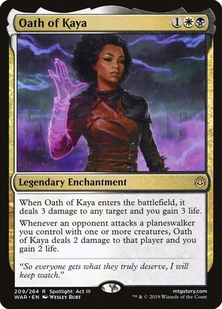 Oath of Kaya [War of the Spark]-1