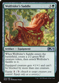 Wolfrider's Saddle [Core Set 2020]-1