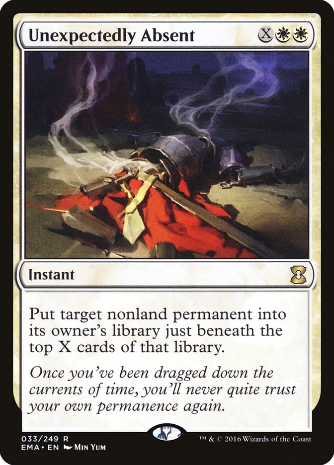 Unexpectedly Absent [Eternal Masters]-1