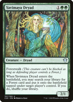 Yavimaya Dryad [Commander 2020]-1