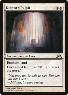 Debtor's Pulpit [Gatecrash]-1